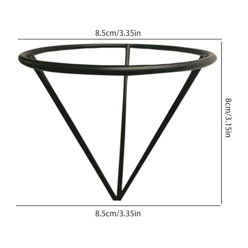 Avocado Growing Holder, Triangular Plant Propagation Bracket, Avocado Root Propagation Rack, for Home Landscape Garden Living Room Bedroom Balcony Backyard Patio Greenhouse - color: Black