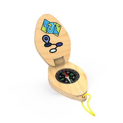 Stanley Jr. Wood Compass Kit