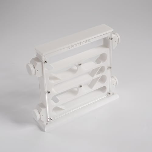Ant Farm Observation Nest, White, Multi-Layer Educational Formicarium with 4 Extension Ports, Vertical Standing Design