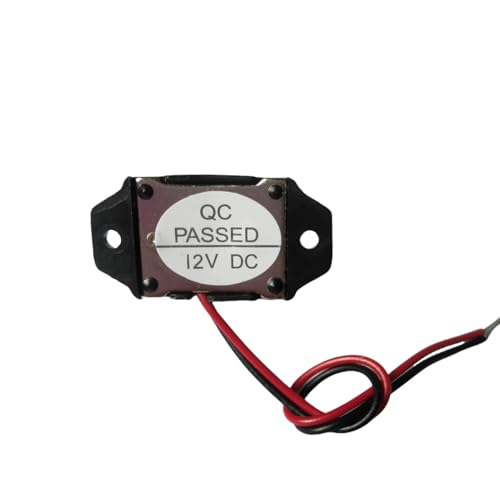 Mini Buzzers with Leads - 12V 400Hz Morse Code Mechanical Electronic Components,6Pcs Electronic Buzzer