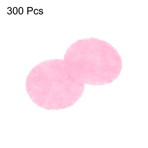 HARFINGTON 300pcs Round Felt Circles, 10mm 3/8" Pre Cut Felt Craft Pads Non-Woven Mini Felt Fabric Circles for DIY Sewing Handcraft Cut Projects Craft Finishing, Pink - color: Pink, size: 10mm
