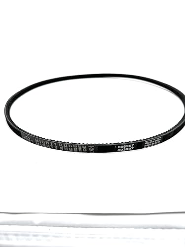MightyRugged 603907 Hustler Pump Drive Belt Replacement - 51" - Heavy-Duty, Durable, Cogged V-Belt for Hustler Raptor, Raptor Limited, Raptor SD, Raptor SDX Mowers - Replaces OEM Parts 607400, 603907 - size: 51" x 1/2"