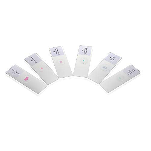 50PCS Microscope Slides with Specimens with Wooden Box, LVQ091 - color: 50PCS