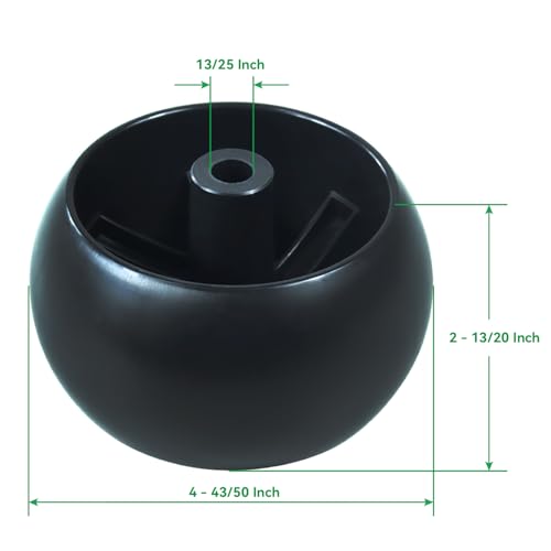 3 Pack 532139245 Idler Pulley with 146763 Idler Pulley 532402008 Belt Replaces 532139245, 106298X, 123766X, 532106298, 532146763, 593787801, 532173902, 532174873, 589527301 - size: 1x139245+3x146763+A109