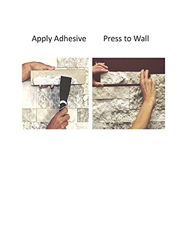 AirStone Primary Stones, Birch Bluff Color Blend, Manufactured Stone - color: White Tones, size: Primary