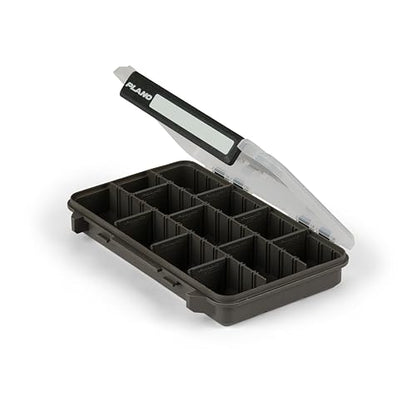 Plano StowAway 3600 Stow Tackle Box with Corrosion-Preventive Rustricor, Single Latch Design, Transparent DuraView Lid, Stackable Storage for Fishing Bait, Lures and Gear - size: 3600, style: New Model