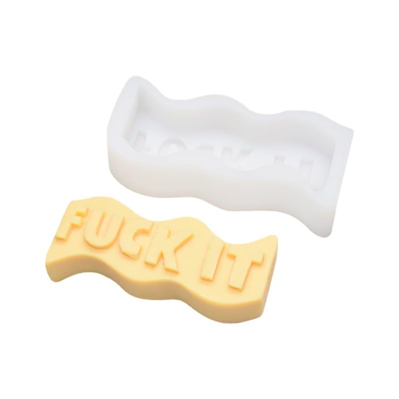 Candle Molds - Silicone Mold for Candles Making, DIY 3D Moulds for Soy Wax, Beeswax, Scented Candle, Valentine's Day Gifts (Alphabet) - color: Alphabet