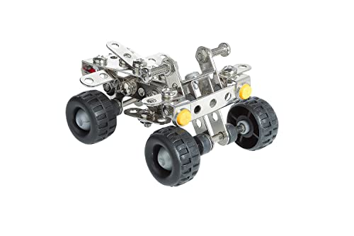 Eitech Starter Series Quad Construction Set & Educational Toy - Intro to Engineering & STEM Learning, Life-Like Steel Frame Replica for Ages 6 and Up