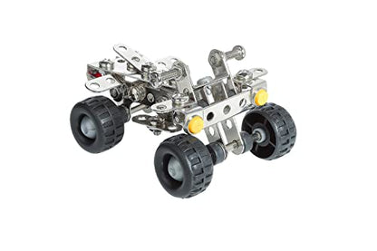 Eitech Starter Series Quad Construction Set & Educational Toy - Intro to Engineering & STEM Learning, Life-Like Steel Frame Replica for Ages 6 and Up