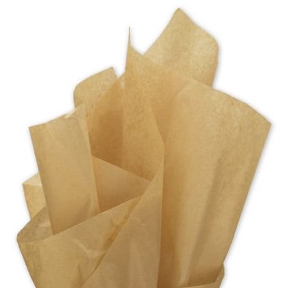Solid Kraft Tissue Paper - 96 Sheets 20 Inch x 30 Inch Premium Quality Tissue Paper A1 Bakery Supplies - size: 96 Count (Pack of 1)