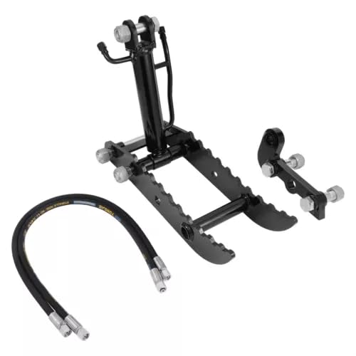 Hydraulic Thumb for Mini Excavator 3 Ton & Below, Compatible with Older Excavator Models, Universal Thumb Attachment Kit with Cylinder & Hoses for Grabbing Irregular Objects