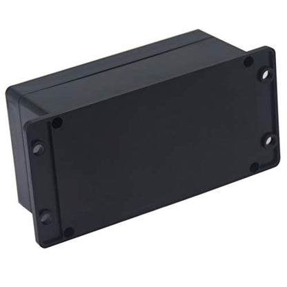 Junction Box IP65 Waterproof ABS Plastic Electrical Project Case Power Junction Boxes, Project Box with Fixed Ear Black 6.22x3.54x2.36 inch (158 x 90 x60 mm) - color: Fixed Ear Design, size: 6.22"x3.54"x2.36"