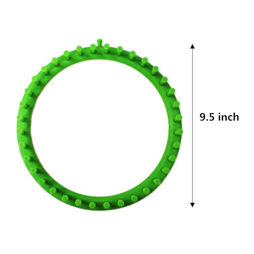 S & E TEACHER'S EDITION Round Knitting Loom Set, Green