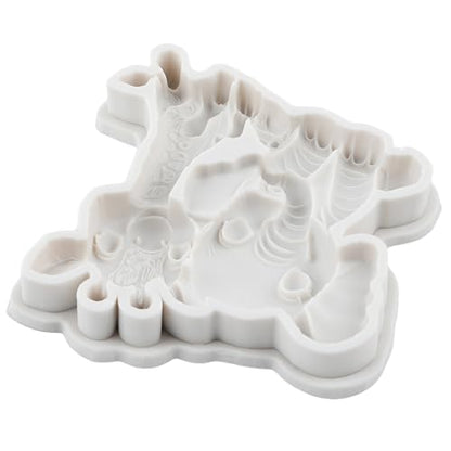 Forest Animal Polymer Clay Mold Giraffe Elephant Silicone Molds - color: Style H