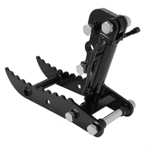 Hydraulic Thumb for Mini Excavator 3 Ton & Below, Compatible with Older Excavator Models, Universal Thumb Attachment Kit with Cylinder & Hoses for Grabbing Irregular Objects