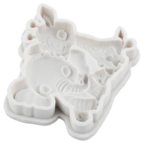 Forest Animal Polymer Clay Mold Giraffe Elephant Silicone Molds - color: Style H
