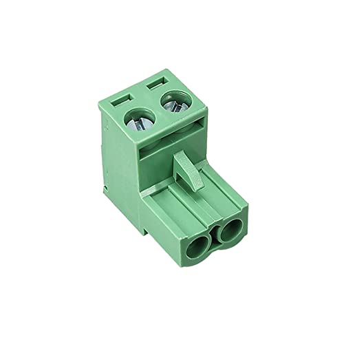20pcs 2P 5.08mm Angle PCB Screw Terminal Block - size: 20pcs 2P 5.08mm