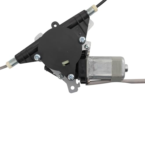 TRQ Rear Right Power Window Regulator & Motor Assembly Passenger Side - style: WRA51234