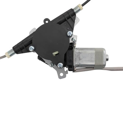 TRQ Rear Right Power Window Regulator & Motor Assembly Passenger Side - style: WRA51234