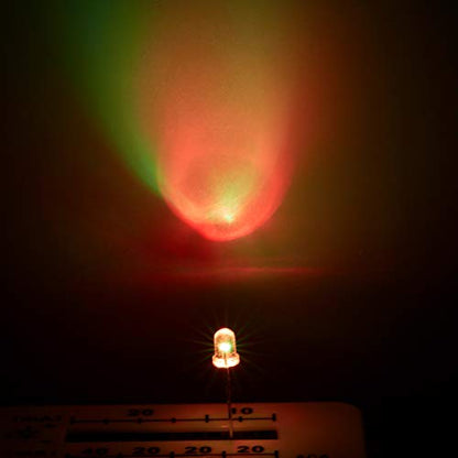 CHANZON 100 pcs 3mm RGB Multicolor Fast Blinking Dynamics LED Diode Lights - color: L) Fast Flash, size: 3mm Round Top