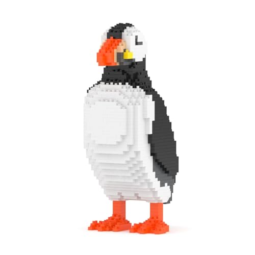 JEKCA Puffin 01S | Bird Plastic Building Blocks | Age 14+