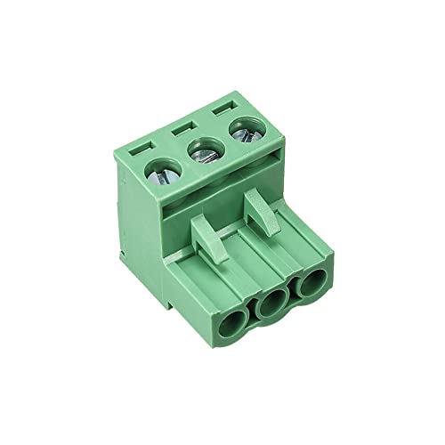20pcs 3P 5.08mm Angle PCB Screw Terminal Block - size: 20pcs 3P 5.08mm