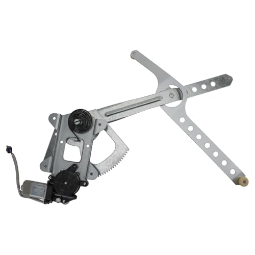 TRQ Power Window Regulator w/Motor Front Passenger Side Right - style: WRA51070