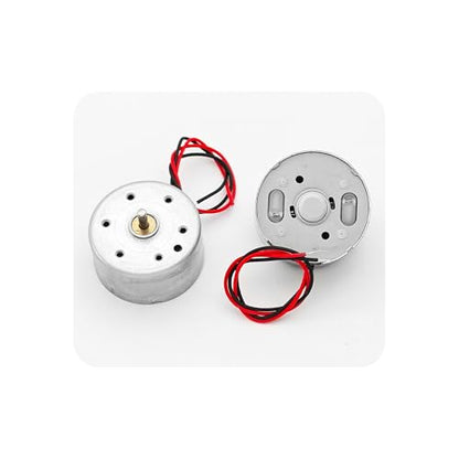 4PCS Mini DC Motor 3.7V 8500RPM Electric Motor Kit for DIY Projects, Wind Turbine Generator, Educational Science Experiments, School Learning Supplies - size: 8500RPM