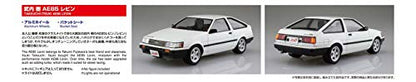 Aoshima Initials D No.10 Takeuchi Tree AE85 Levin 1/24 Scale Scale - Plastic Model Building Kit # 57346