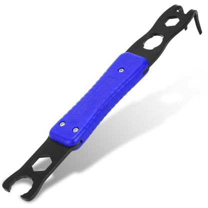 Mc4 Disconnect Tool, Solar Serpent 5-in-1 Multipurpose Solar Connector Tool, Assembly and Disassembly Tool for MC4 Style PV Connectors, Gift Box for Men (1 PCS) - size: 1 PCS
