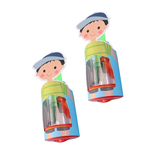 YARNOW Human Lung Breathing Model 6-Pack Assembly DIY Toy for Kids Science Learning Educational Lung Project Demonstration and Homework