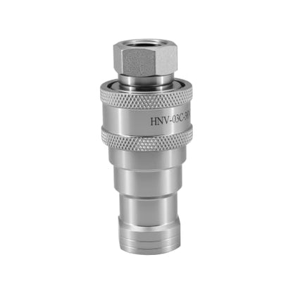 3/8" NPT ISO 7241-B Quick Disconnect Hydraulic Coupler Set, Alloy Steel Quick Disconnect Hydraulic Coupling (3/8" Body x 3/8" NPT Thread ISO7241-B)) - color: 3/8" NPT&Body (ISO7241-B)