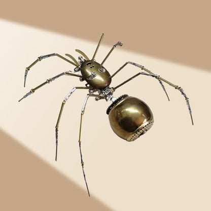 Steampunk Mechanical Insect Spider 3D Metal Model Kit for Adults DIY Assembly 2-3 Hours Build Premium Screw Craft Birthday Gift for Men Teens Father(Ghost Spider) - style: Ghost Spider