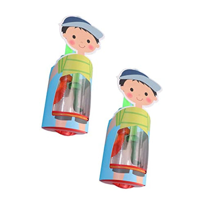 YARNOW Human Lung Breathing Model 6-Pack Assembly DIY Toy for Kids Science Learning Educational Lung Project Demonstration and Homework