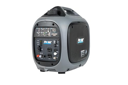 Pulsar 2,300W Portable Gas-Powered Quiet Inverter Generator for Home Emergency Backup, Parallel Capability, With USB Outlet, Long Run Time, GX230N - style: 2300 Watts + Gas Only + USB + Lightweight