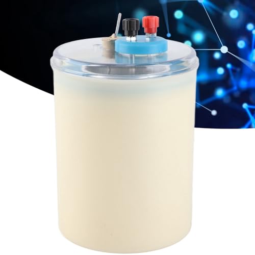 Double Wall Electric Calorimeter, PVC Heat Measurement Electric Calorimeter Physical Experimental Instrument for High School Students