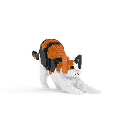 JEKCA Cat 13S-M01B | Calico Cat Plastic Building Blocks | Age 14+ - color: Calico (2024)