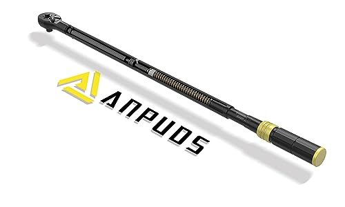 ANPUDS 1-Inch Click Torque Wrench, 200-1200 Ft-Lb/271-1626 Nm, Heavy Duty - size: 200-1200 ft-lb / 271-1626 Nm