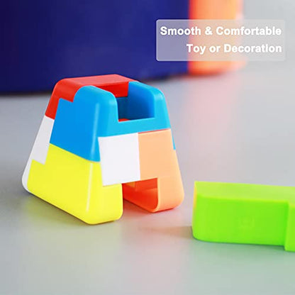 16 Pack Brain Teasers Puzzles for Kids & Adults, Brain Teasers Metal IQ Toys Puzzle Mind Game 3D Coil Cast Wire Unlock Interlock Magic Ball Puzzles for Teenagers