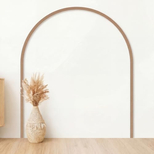 Novabright Unfinished Wood Arch Trim, 80 x 70 Inch, Arch - size: 80 x 70 Inch, style: Arch