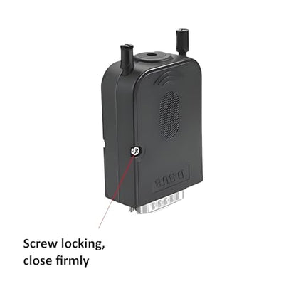 2PCS (1Male + 1Female) DB26 Solderless 3Row 26Pin Serial Terminal Adapter - style: Male+Female