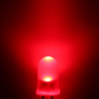 uxcell 100pcs 2 Colors x 50pcs 5mm Red Green LED Diode Lights Colored Lens Diffused Round 20mA Lighting Bulb Lamp Electronic Components Light Emitting Diodes