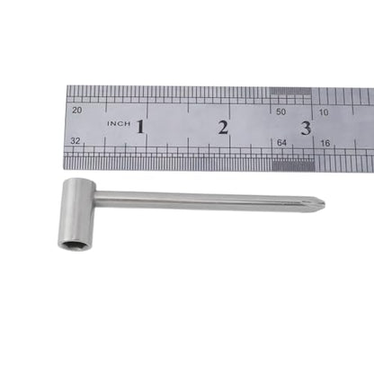 Sliver Guitar Truss Rod Guitar Neck Box Repair Wrench Accessory Repair Tool, Inner Dia 6mm & 7mm & 8mm, Sleeve Length 19mm - color: Silver, size: 6mm, 7mm, 8mm; 19mm Sleeve Length