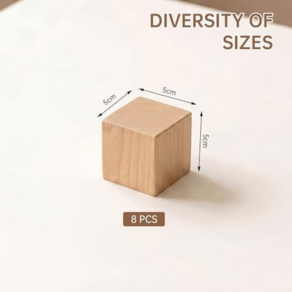 Basswood Carving Blocks - 8 Pack 2 x 2 x 2 inch Whittling Bass Wood Blocks Wood Carving Kit for Beginners, Soft Woodworking Blanks for Whittling, Use for Home, Crafts, Arts, DIY Projects - size: 8 PACK 2 x 2 x 2 Inch