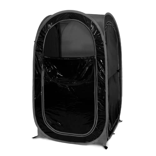 WeatherPod® MyPod™ 1-Person Tinted Window Pop-Up Sports Shelter - style: Black