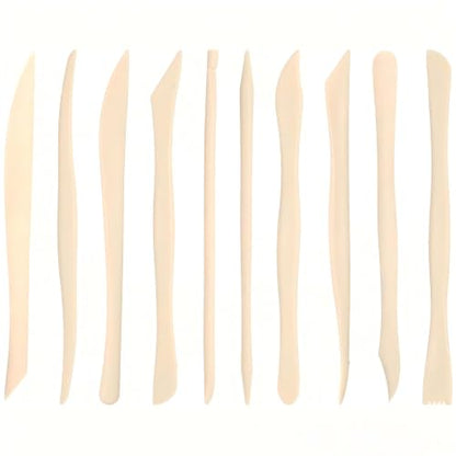 Ferrochef 10 Set 100 Pcs Clay Tools, Plastic Sculpting Tools, Classic Style - color: Classic Style, size: Plastic