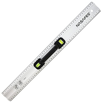 Aluminum Straight Edge Ruler with Handle, Cutting Ruler and Safety Ruler