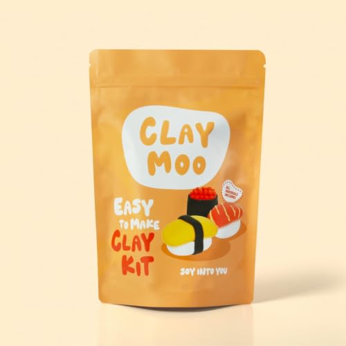 Sushi Clay Kit – Air Dry Foam Clay Craft for Adults & Teens