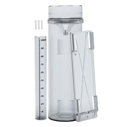 Rain Gauge Outdoor Rain Gauge Accurate to 0.01 Inches