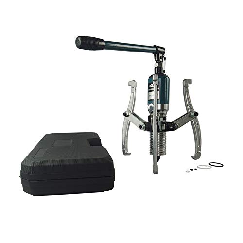 AMZCNC 15 Ton Hydraulic Gear Puller, 2/3 Jaw, 12 Inch Reach & Spread - size: 15T Overall